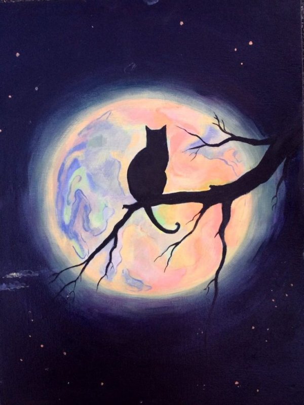 Красивые рисунки красками