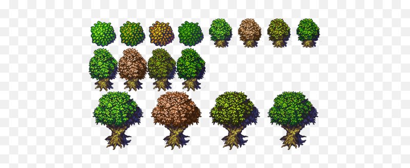 Дерево Tileset