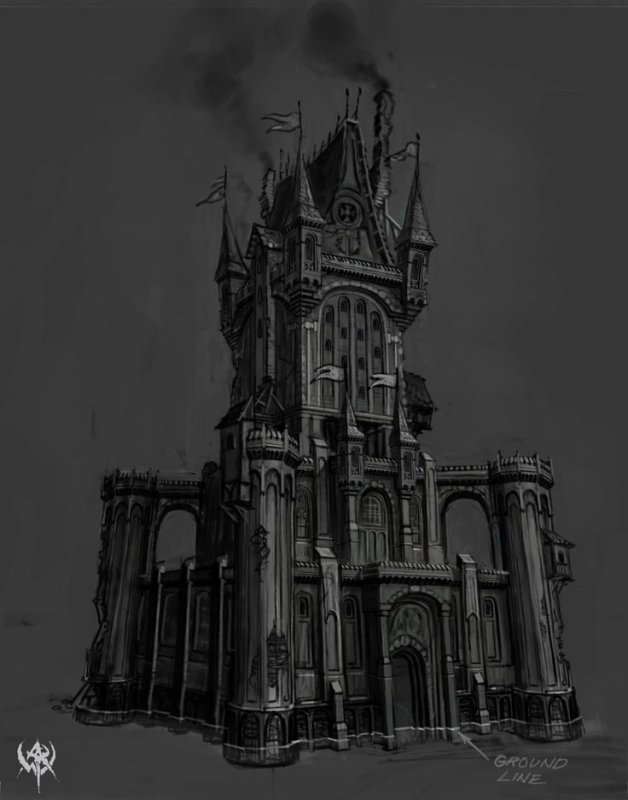 Warhammer 40000 Готическая архитектура