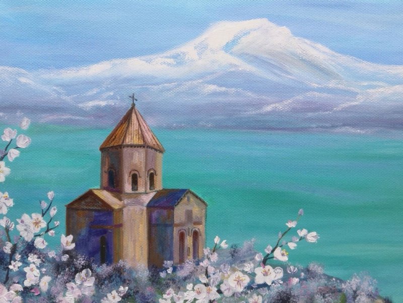 Хор Вирап Армения живопись