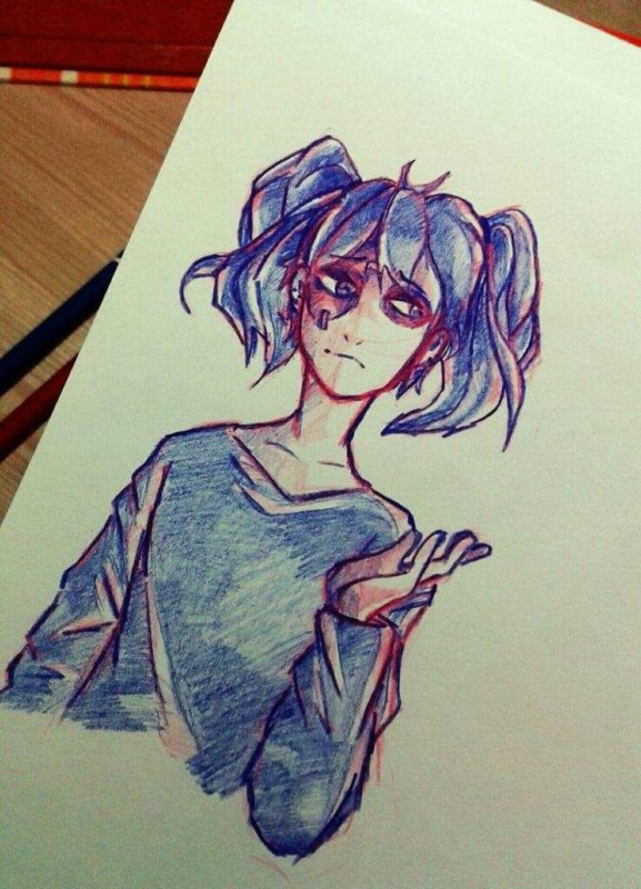 Салли фейс рисования