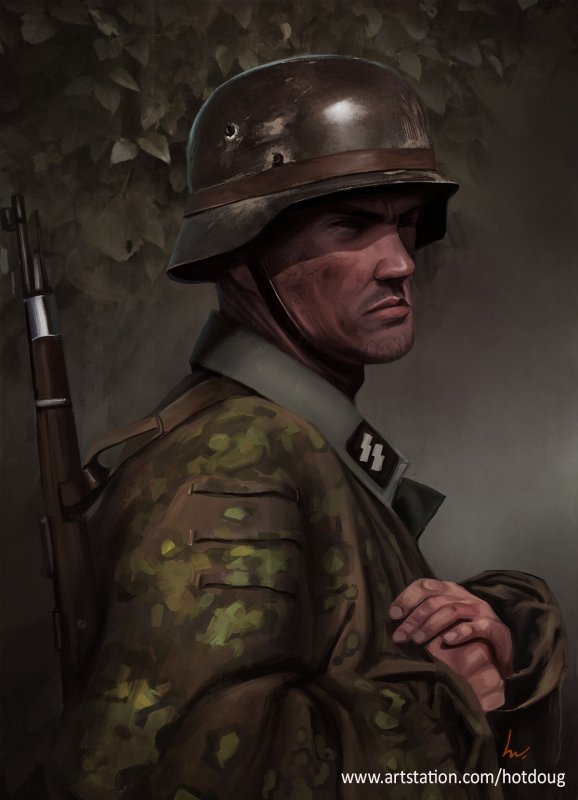 офицеры ваффен сс арт