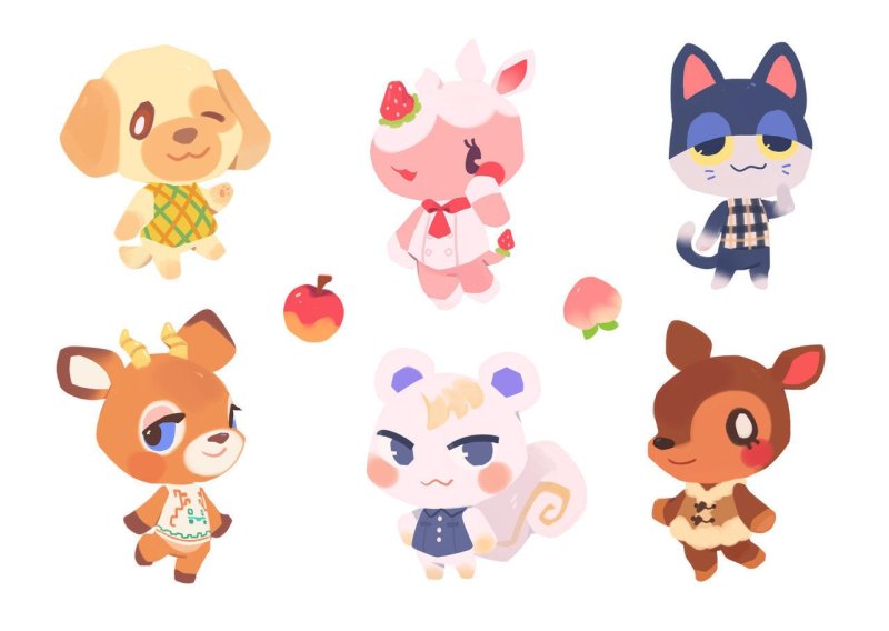 Animal crossing арт