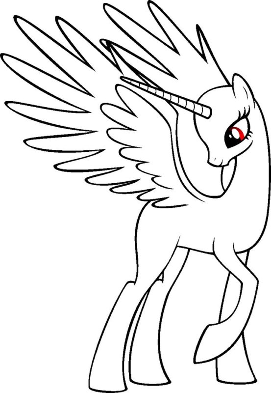 My little Pony Base Аликорн