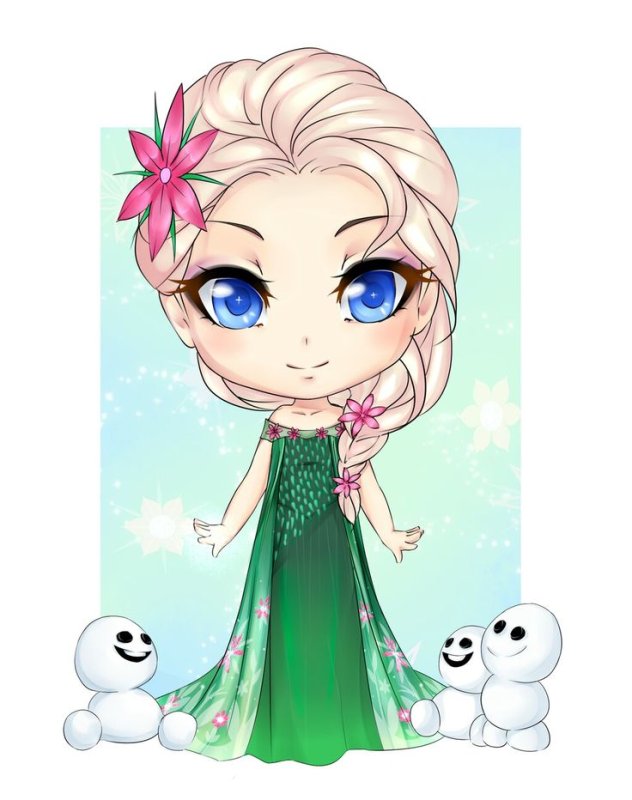 Дисней принцесса Эльза Elsa