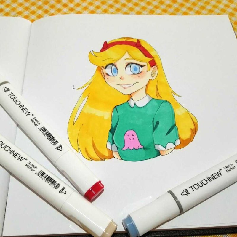 Классные рисунки для скетчбука маркерами