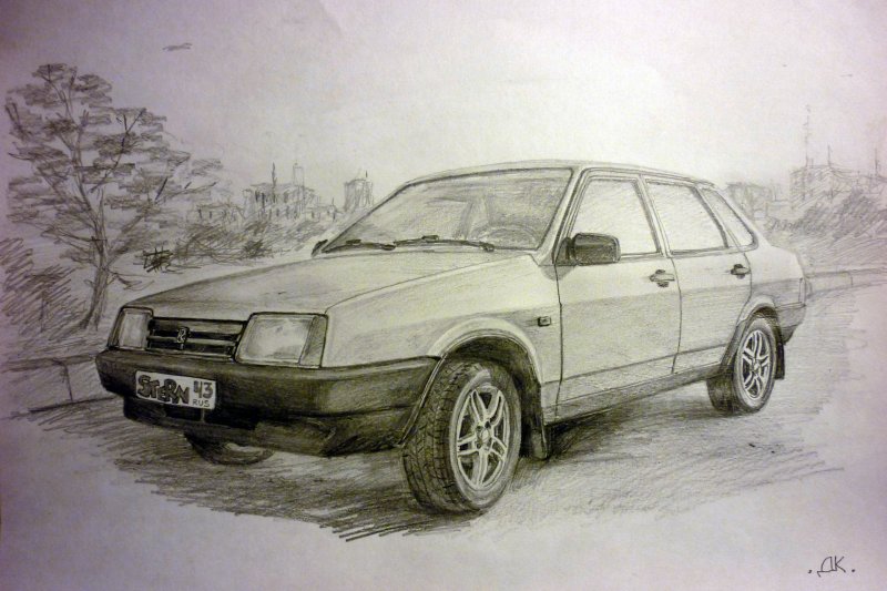 21099 Карандашом