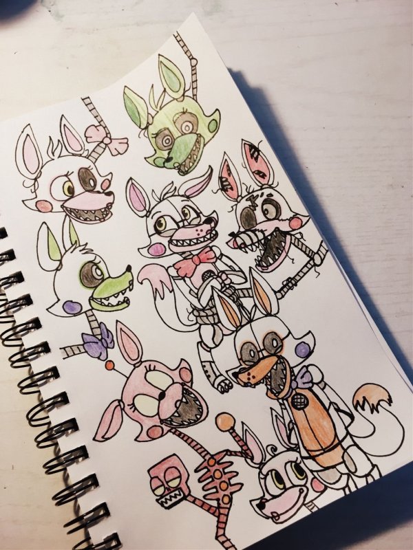 Идеи для рисунков ФНАФ