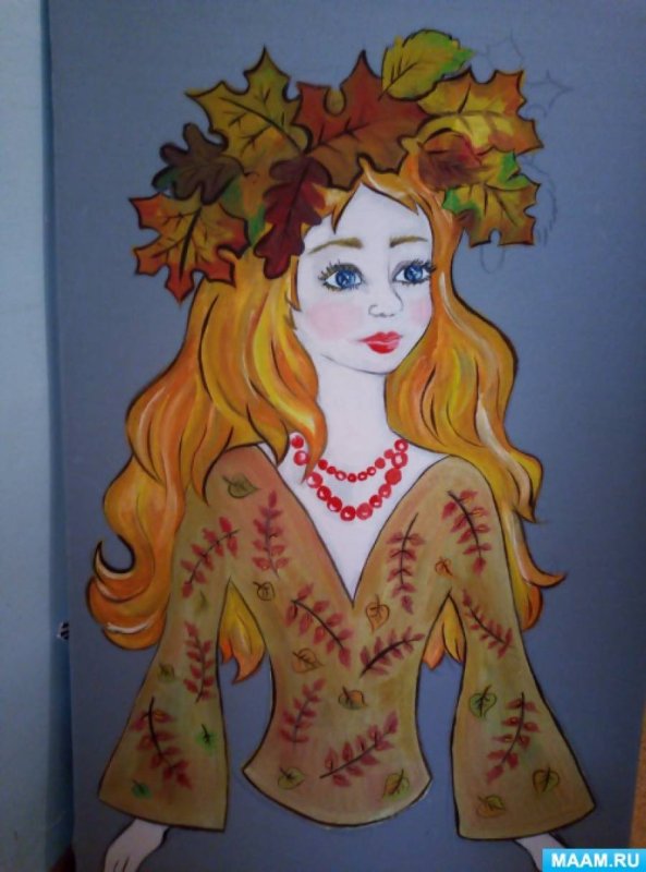Девочка осень