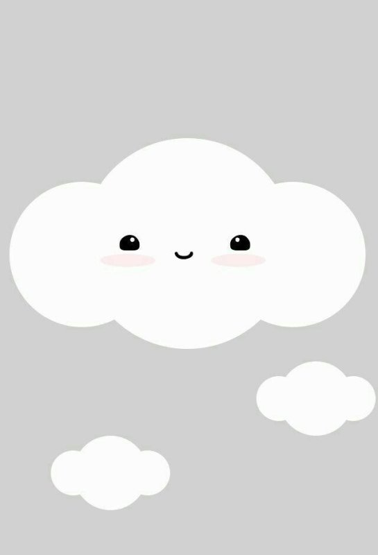 Облачко нарисовать милое