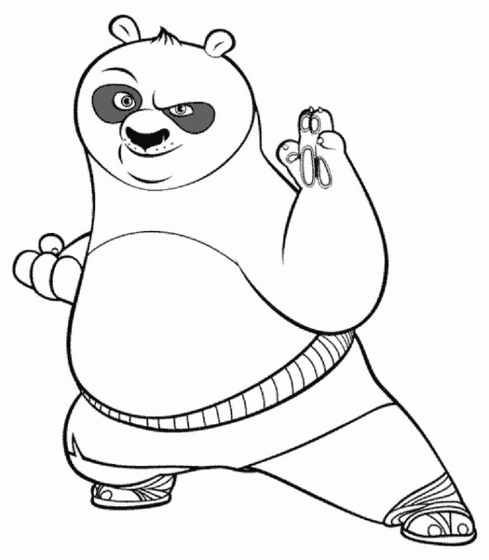 Легкие кунфу панда