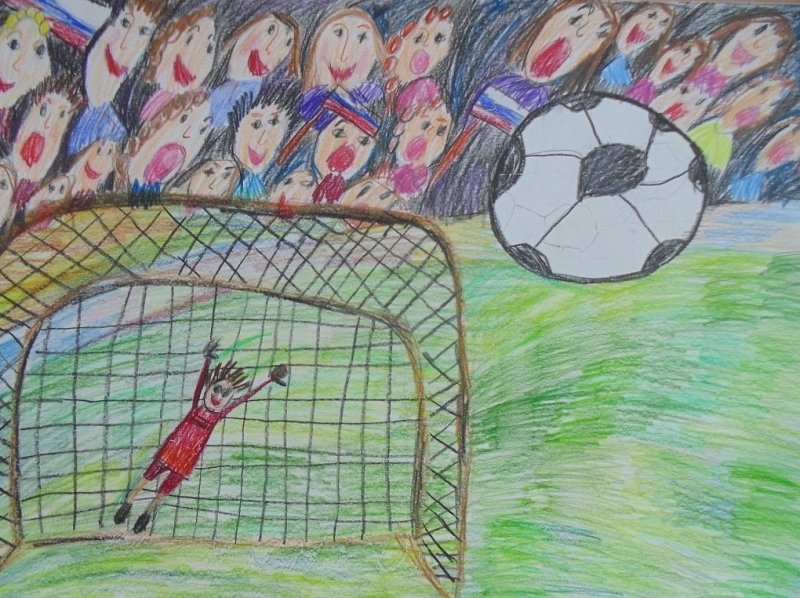 рисунки на тему футбол