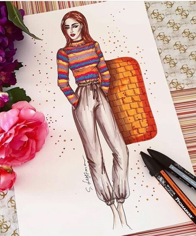Идеи для одежды для рисования