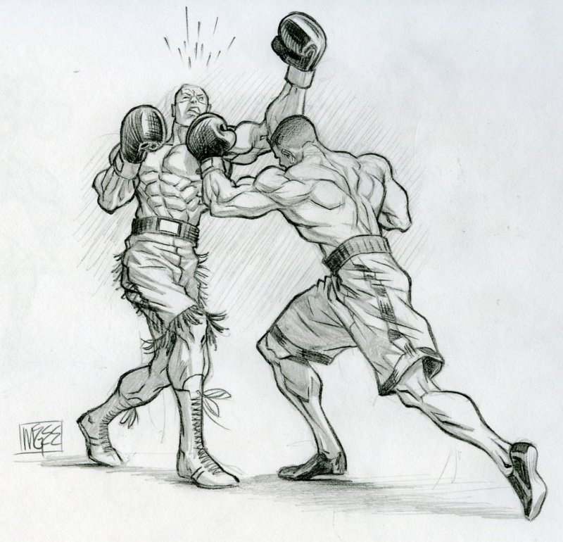 Зарисовки бокс