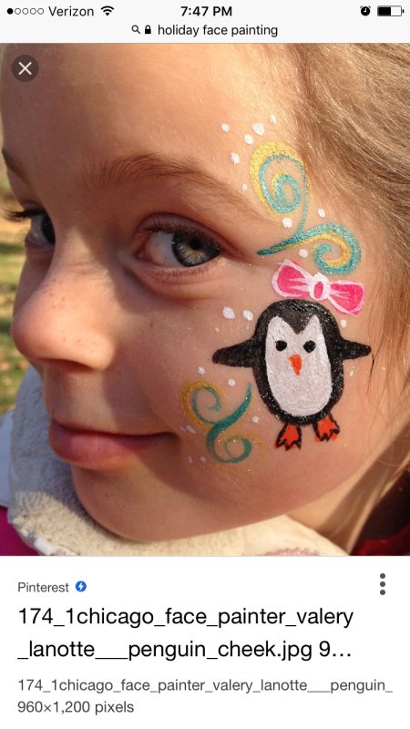 аквагрим для детей рисунки