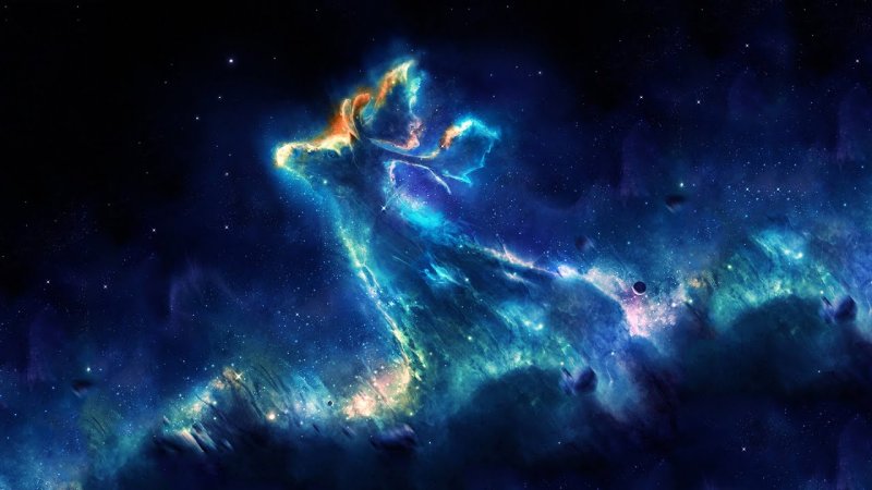 Космос туманность звёзды 4k