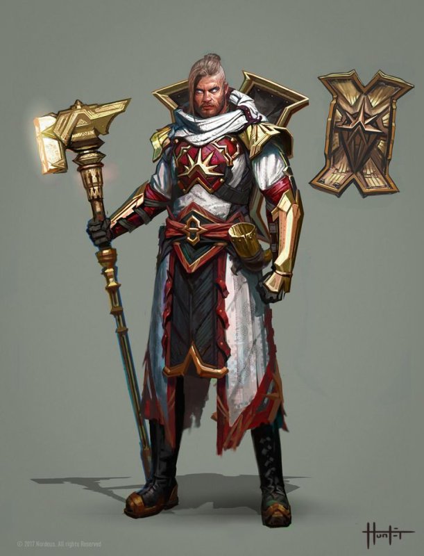 Паладин арт ДНД