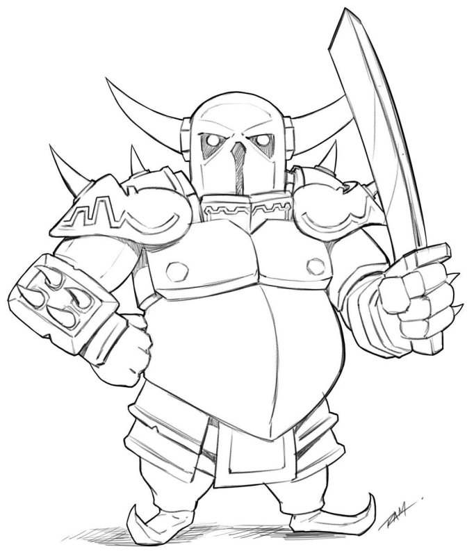 ПЕККА из Clash of Clans