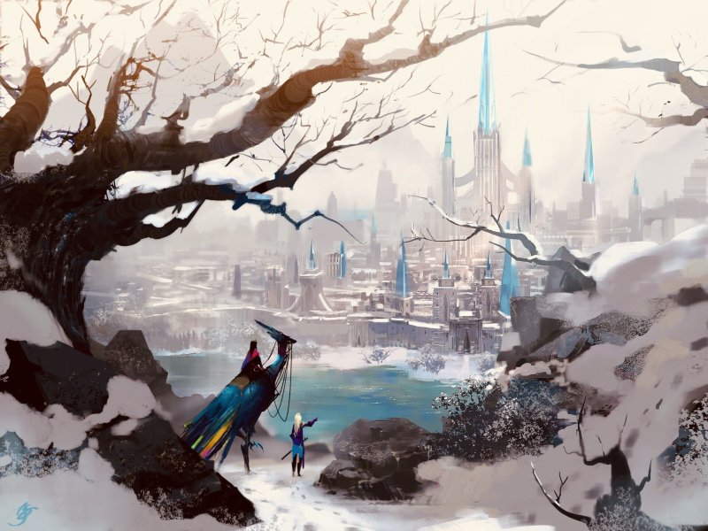 Winter Fantasy Art