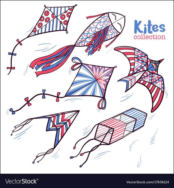 Воздушный змей с орнаментом