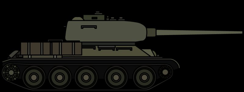 Т34 рисунок сбоку