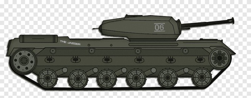 Танк сбоку