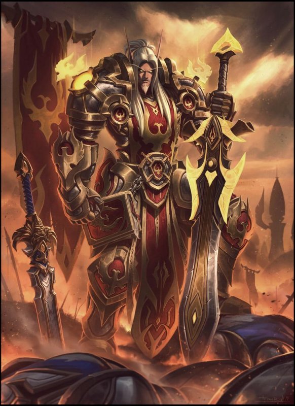 Wow Paladin Art