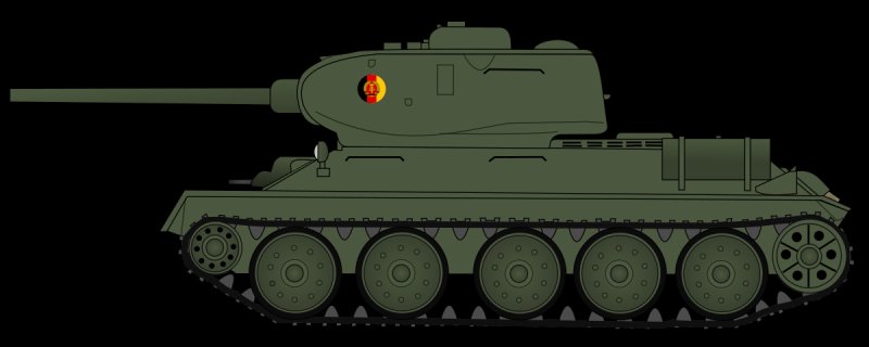 Т 34 85 сбоку