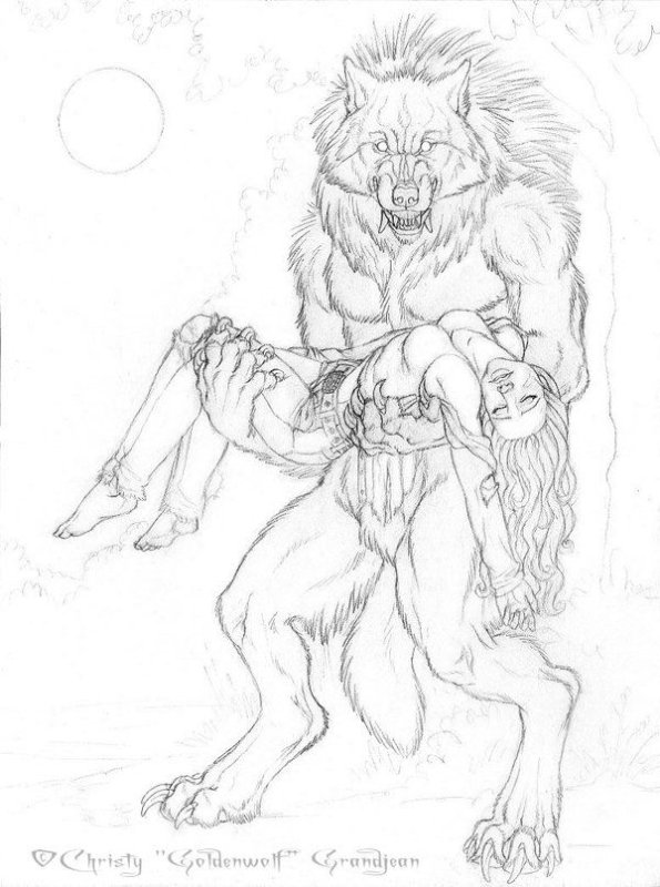 Оборотень рисунок