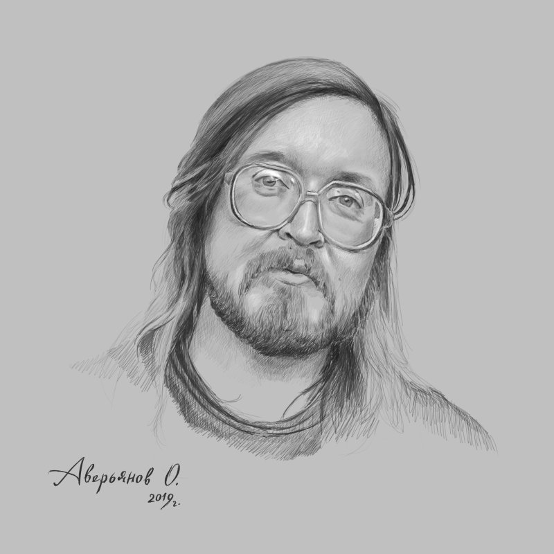 Егор Летов рисунок