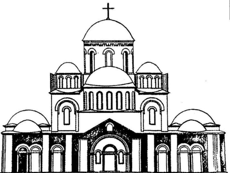 Десятинная Церковь и Софийский собор