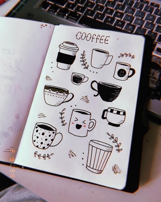 Небольшие рисунки для скетчбука