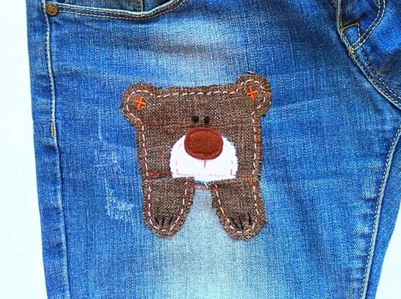красивые заплатки на джинсы