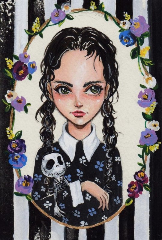 Венсди Аддамс Art