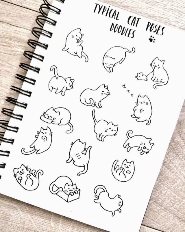 Маленькие рисунки для скетча