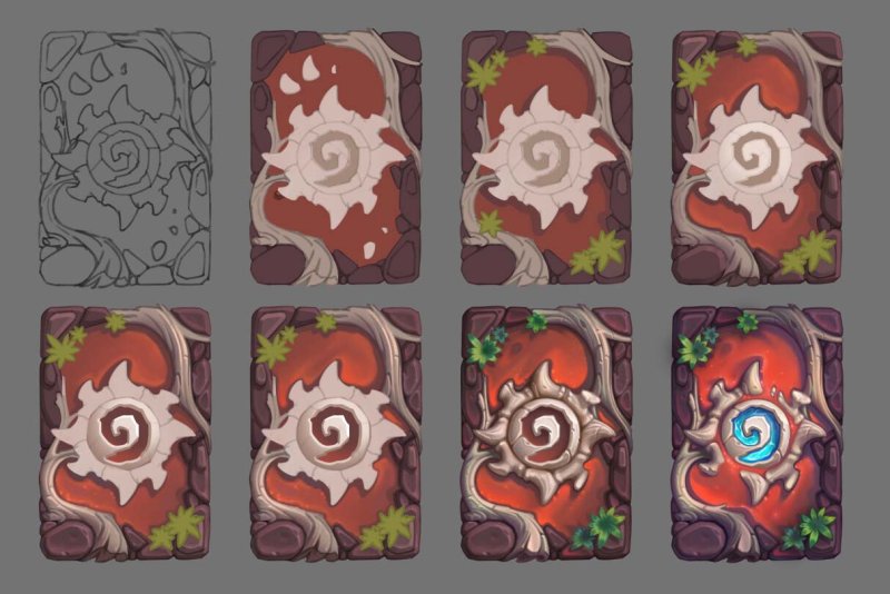Карточная игра Hearthstone арт