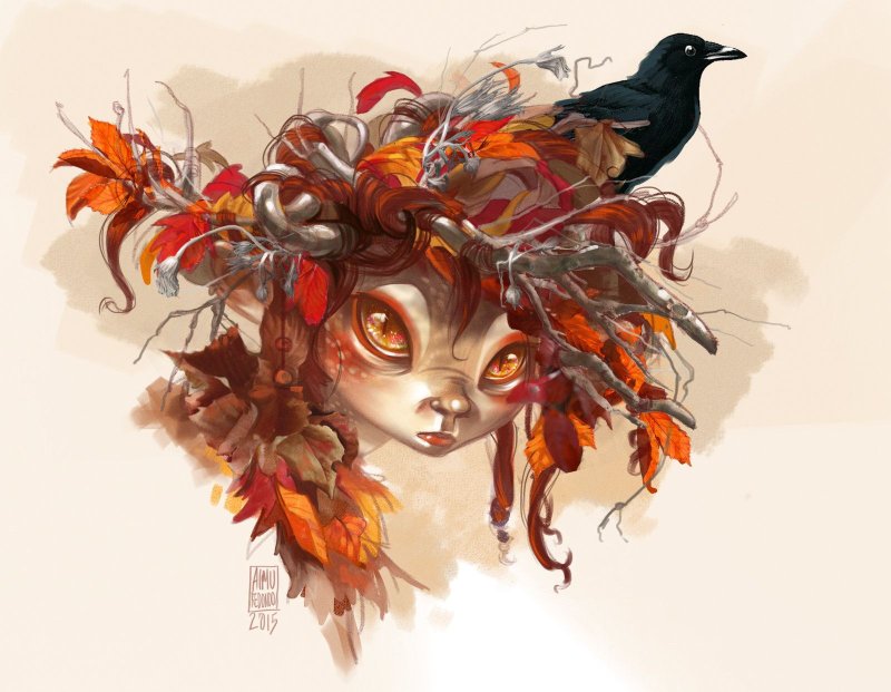 Дети леса книга арты