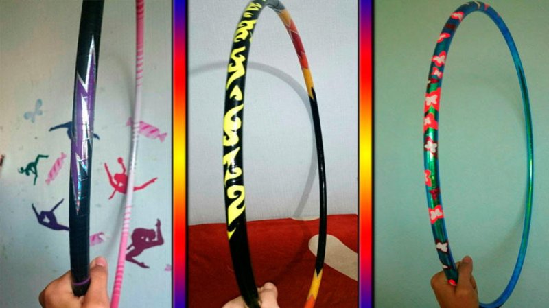 Обмотки для обруча для художественной гимнастики