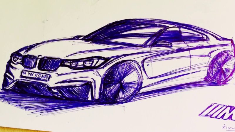 Рисование автомобиля