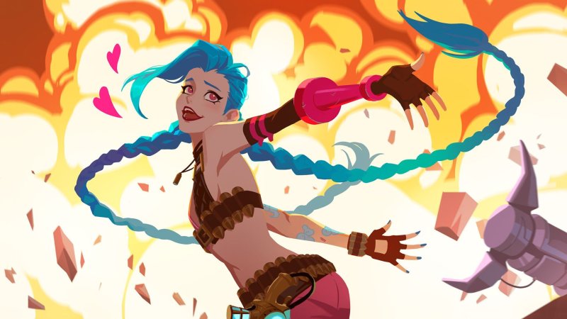 Arcane League of Legends Джинкс