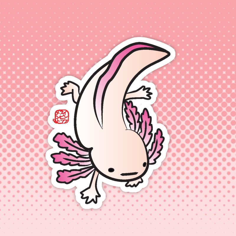 Аксолотль Кавайи