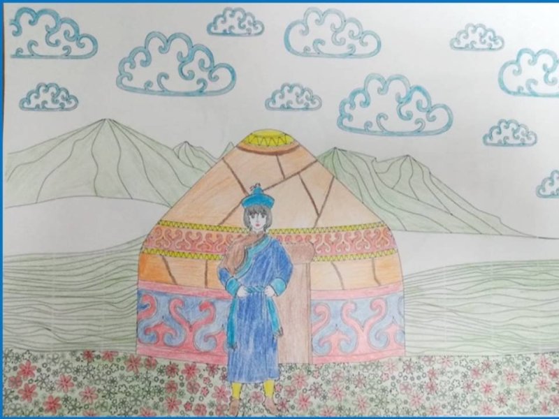 Рисунки на тему мой Казахстан