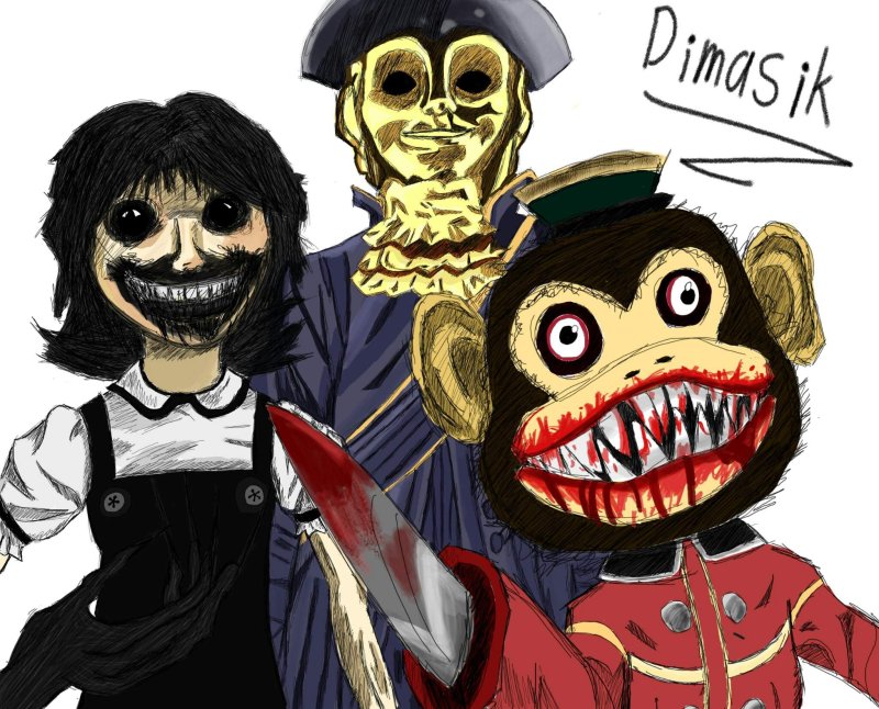 Рисунки Dark Deception