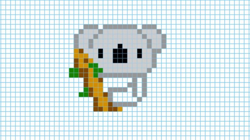 Рисунки по клеткам маленькие