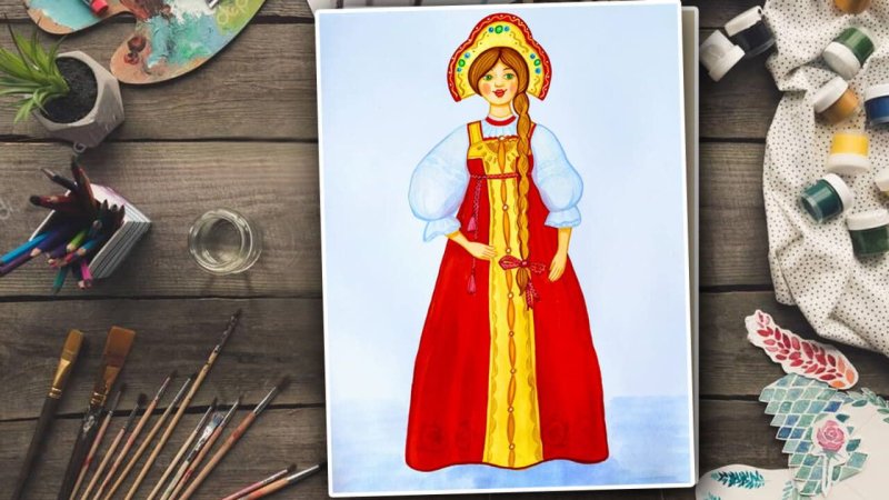 Женский образ изо