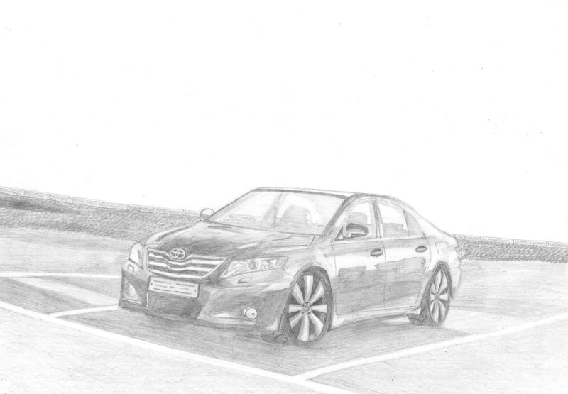 Камри 3.5 чертеж