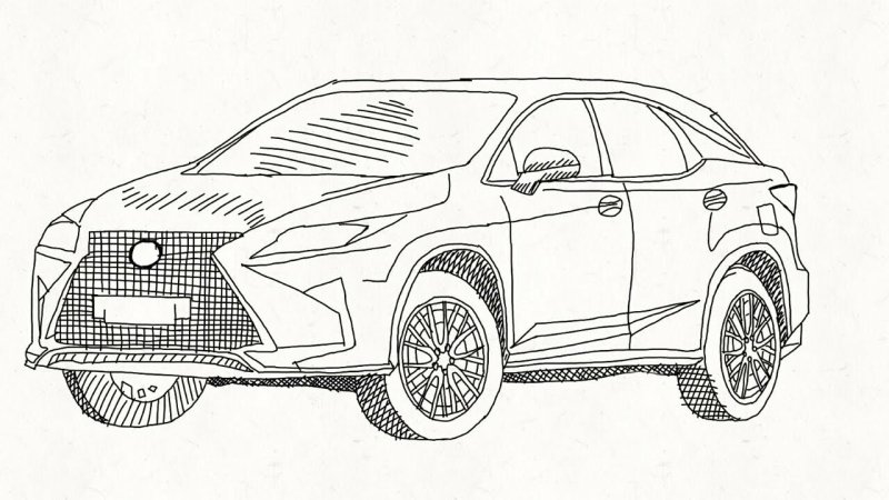 Лексус rx350 2022