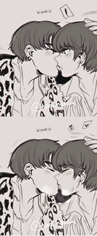 BTS Манга Vkook