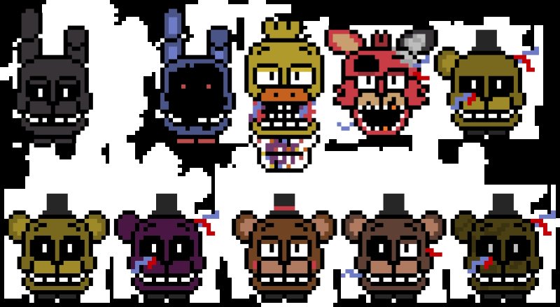 FNAF пиксель