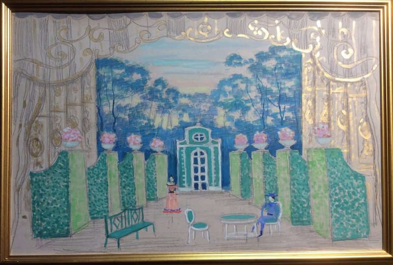 Морис Дени Сценография